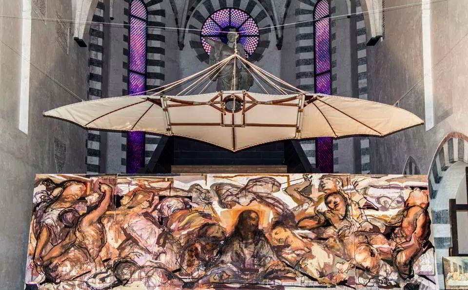 Leonardo DA Vinci Aliante e cenacolo